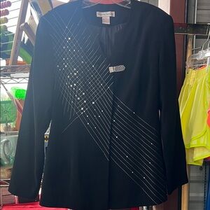 Elegant Black Blazer by Regina Kravitz